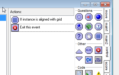 exit event