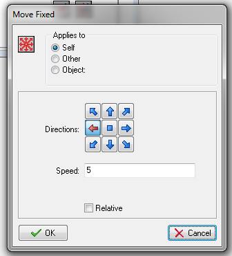 move direction