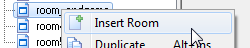 insert room